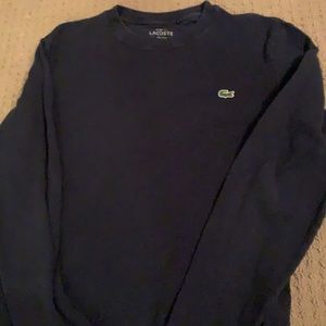 Men’s navy crew neck thermal